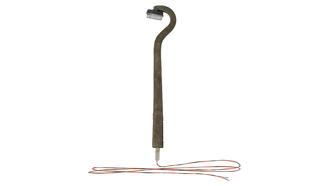 Woodland Scenics HO Scale 785 - 5677 Concrete Lamp Street Lights with Just Plug(TM) Technology, Pack of 3