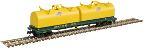 ATLAS N Scale 48-Foot Cushion Coil Car for Chicago & North Western Railway #39544