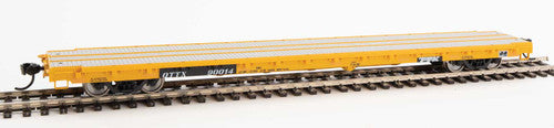 Walthers HO Scale 60' Pullman - Standard Flatcar TTX OTTX #90014 for Farm Machinery