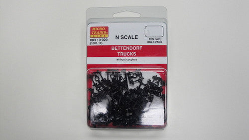 N Scale 00310020 Micro Trains Bettendorf Trucks (1001 - 10) for Model Trains