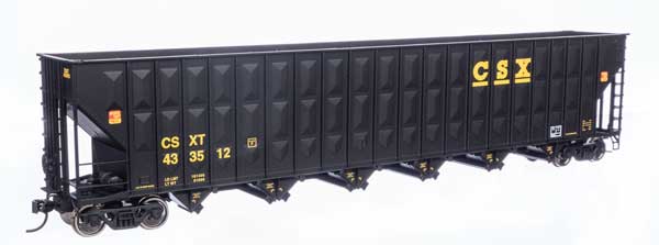 Walthers HO Scale 7000CF Wood Chip Hopper CSX #433512