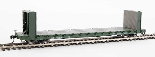 Walthers HO Scale 60' Pullman-Standard Bulkhead Flatcar IHB #819002 Limited Edition
