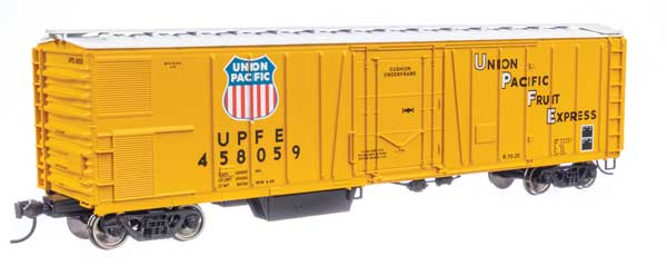 HO Scale Walthers Mainline 910 - 3794 50 - Foot AAR Mechanical Refrigerator Car for Union Pacific UPFE #458059 Model Train Collectibles