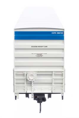 Walthers HO Scale 72' Modern Refrigerator Boxcar of Cedar Grove Logistics CGFX #992133