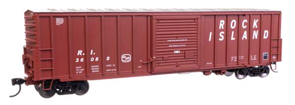 HO Scale Walthers 910-46020 50' ACF EP Boxcar RI Rock Island #36088