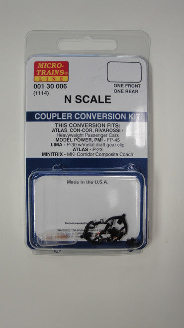 N Scale 00130006 Micro Trains Coupler Conversion Kit (1114)