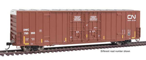 HO Scale Walthers 910 - 3012 60' HC High Cube Plate F Boxcar CN #794142