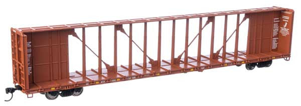 HO Scale Walthers 910-50715 72' Centerbeam Flatcar - IC Illinois Central #977223