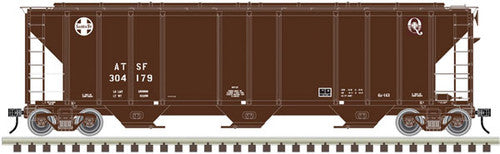 N Scale Atlas Covered Hopper ATSF - Santa Fe Q Logo #304179 Part#150-50004600