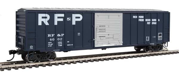 Walthers HO Scale 50-Foot ACF Exterior Post Boxcar - RF&P (Richmond, Fredericksburg & Potomac) #4002 for Model Railroads
