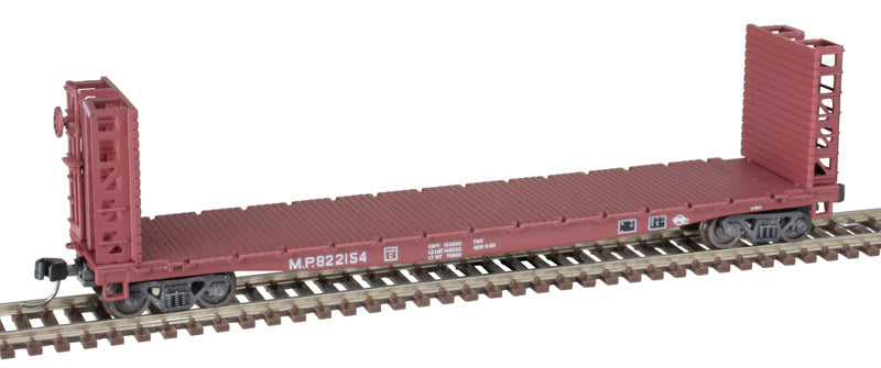 Atlas N Scale 48' Bulkhead Flatcar Missouri Pacific #822154 GSI - GSC