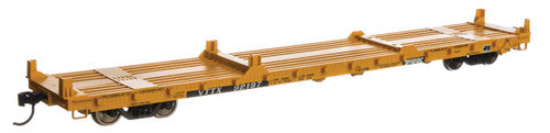 Walthers HO Scale 60' PS Flatcar TTX - VTTX #92289 (Yellow, Black & White Logo)