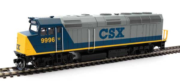 Walthers Mainline HO Scale Model Train - EMD F40PH CSX #9996 with ESU Sound and DCC Functionality