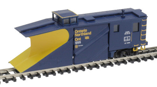 N Scale Atlas 50005874 Russell Snow Plow - Ontario Northland #555