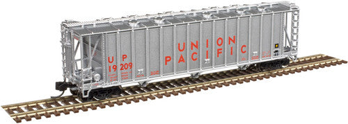 ATLAS N Scale 3500 Cubic Foot Dry-Flo Covered Hopper Model - Union Pacific #19233, Part # 150 - 50004032