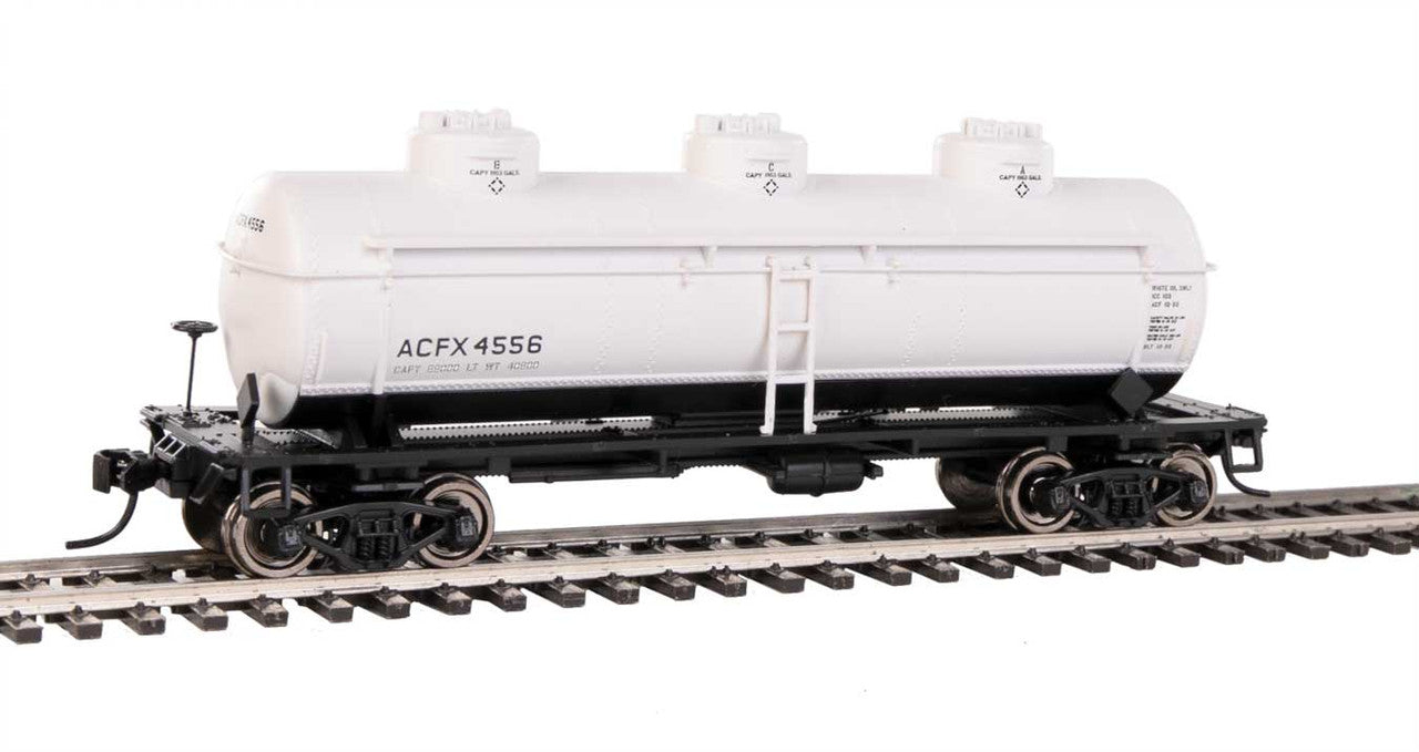 Walthers HO Scale 910-1128 3 Dome Tank Car ACFX #4556 for Model Railroad Layouts