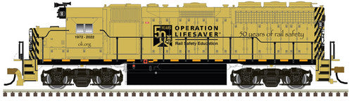 Atlas HO Scale GP - 40 Operation Lifesaver 50th Anniversary DCC & Sound with Ditch Lights