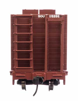 Walthers Mainline HO Scale Model Train 910-5939 - 53' General Steel Castings (GSC) Bulkhead Flatcar SOU Southern #115286