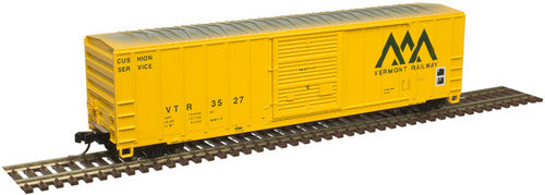 ATLAS 50005584 FMC 5077 Single-Door Boxcar Model for Vermont Railway #3501 in N Scale - Ideal Collectible for Model Train Enthusiasts