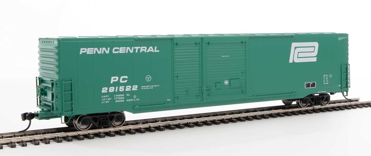 Walthers HO Scale 60' Auto Parts Boxcar PC - Penn Central #281522