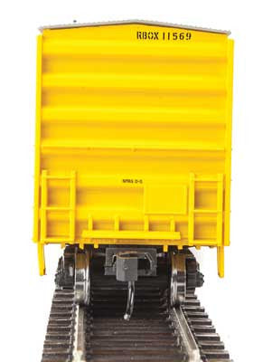 Walthers HO Scale 50-Foot ACF Exterior Post Boxcar - RBOX Railbox Model #11569 for Model Railroads