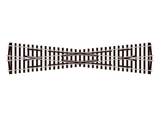 HO Scale Peco SL - E194 Code 75 12 - inch Long Electrofrog Crossing