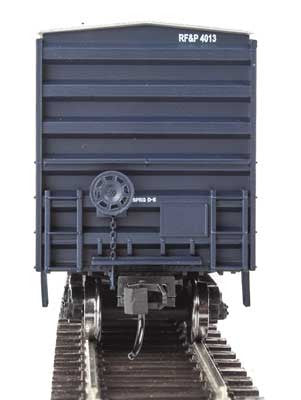 Walthers HO Scale Model Train - 910 - 1837 50 Foot ACF Exterior Post Boxcar Representing Richmond, Fredericksburg & Potomac (RF&P) #4013