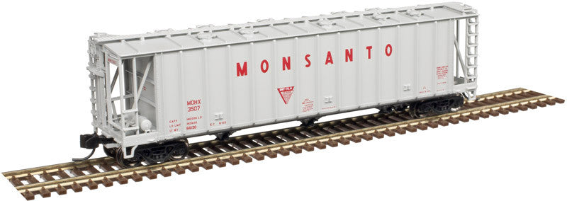 Atlas N 3500 CF Ready - To - Run Dry - Flo Covered Hopper, Part # 150 - 50004024