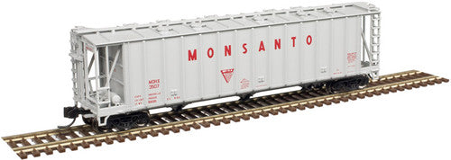Atlas N Scale 3500 CF Dry-Flo Covered Hopper - Monsanto 3507 Part 150-50004023