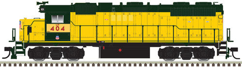 Atlas HO Scale GP - 38 Low Nose DCC & Sound Union Pacific #404 (Ex - CNW Yellow, Green)