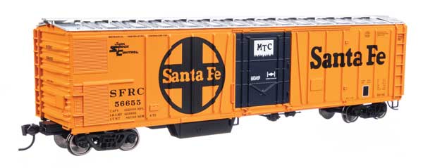 Walthers Mainline HO Scale 50' AAR SFRC Santa Fe #56655 Mechanical Refrigerator Car
