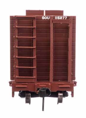 HO Scale Walthers Mainline 53' GSC Bulkhead Flatcar SOU Southern #115277
