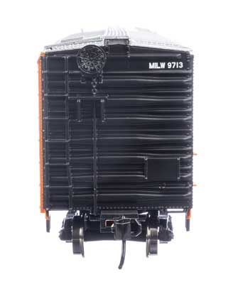 HO Scale Walthers Mainline 50' AAR MILW Milwaukee Road #9713 Refrigerator Car