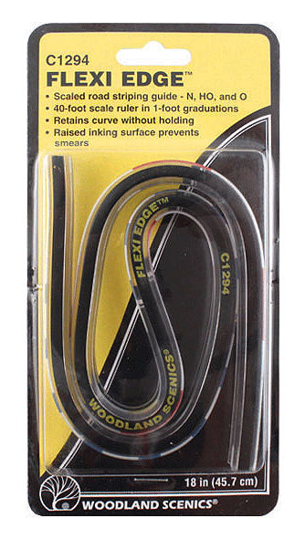 Woodland Scenics Flexible Landscape Edger - 18 Feet (45.7 cm) for A Scale Model Railroads