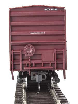 HO Scale Walthers 910-1845 50' ACF Exterior Post Boxcar - Wisconsin Central #25336