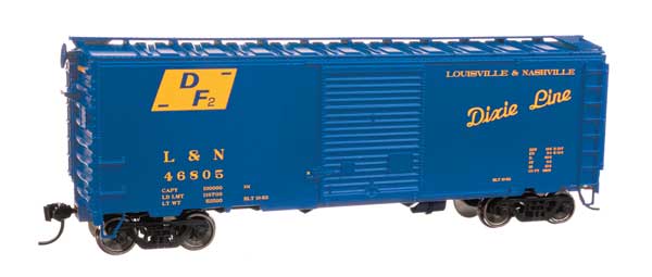 HO Scale Walthers 910-45212 40' ACF Welded Boxcar L&N #46805