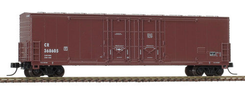 N Scale Atlas 50005214 Evans 53-Foot Double Plug-Door Boxcar Model in Boxcar Red and White for CR Conrail #368619