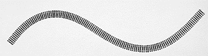 HO Scale 15 Pieces of 3-Foot Long Atlas 168 Flexible Code 100 Model Railroad Track, Part # 150-168-15