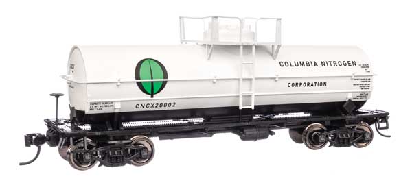 Walthers 910 - 48401 HO Scale 36 - Foot 10,000 - Gallon Insulated Tank Car for Columbia Nitrogen with CNCX #20002