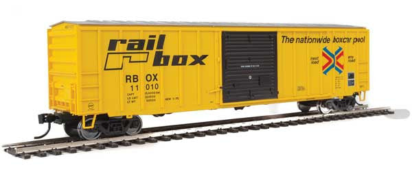 Walthers HO Scale 50' ACF Exterior Post Boxcar - Railbox #11010