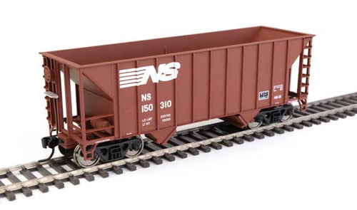 Walthers HO Scale 34' 100-Ton 2-Bay Hopper - Norfolk Southern NS #150310