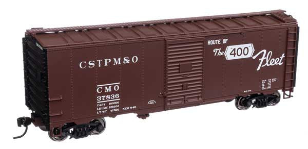 HO Scale Walthers Mainline 910 - 1353 40 - Foot AAR Standard Boxcar Model of Chicago & North Western CMO #37836 for Model Railroading