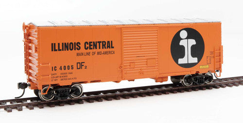 Walthers HO Scale 40' ACF Modernized Welded Boxcar IC - Illinois Central #4009