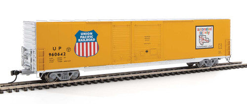 HO Scale Walthers 910 - 3224 60 - Foot Auto Parts Boxcar from Union Pacific (UP) with Car Number #960642