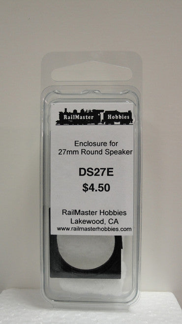 DS27E HO Scale Rail Master & Speaker Enclosure for DHB27 - Part # RMT - DS27E