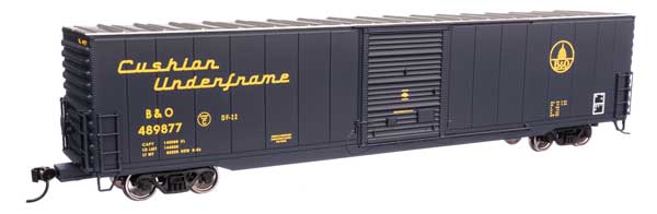 HO Scale Walthers Mainline 910 - 3354 60 - Foot Pullman - Standard Single Door Auto Parts Boxcar for Baltimore & Ohio Railroad #489877