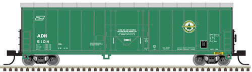 ATLAS 50005140 N Scale NACC 50-Foot Smoothside RBL Boxcar - AD&N (Ashley Drew & Northern) #5100 Model Train Car