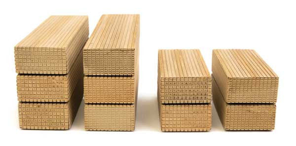 Walthers HO Scale SceneMaster 949 - 4254 Realistic Lumber Load Kit