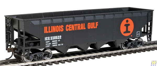 HO Scale Model Railway TL Hopper - WAL-931-1426, Illinois Central Version