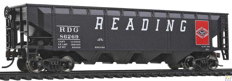 1422 HO Scale TL Hopper RDG Model with Unique Design